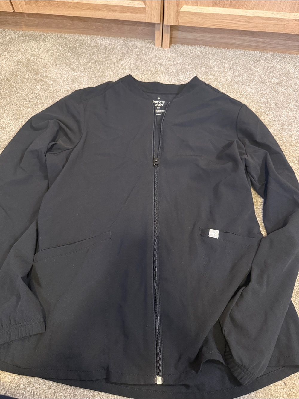 Beyond scrubs scrub jacket